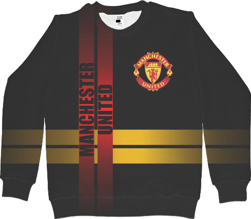 Women's Sweatshirt 3D - manchester united [3] - Mfest