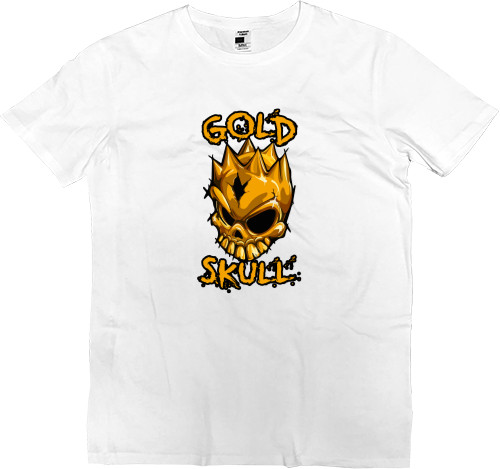 Men’s Premium T-Shirt - STANDOFF 2 [GOLD SKULL] 6 - Mfest