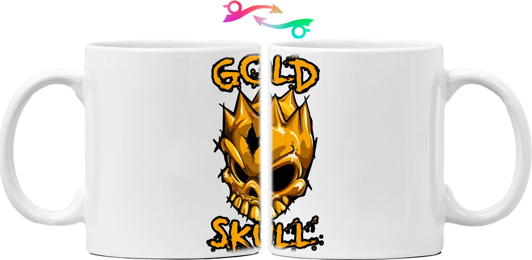 Mug - STANDOFF 2 [GOLD SKULL] 6 - Mfest