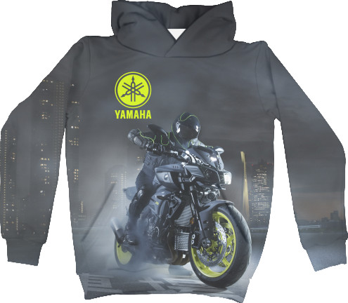 Kids' Hoodie 3D - YAMAHA (13) - Mfest