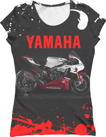 Women's T-Shirt 3D - YAMAHA (12) - Mfest