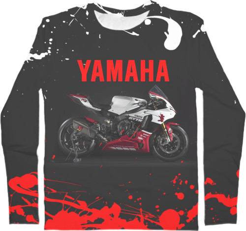 Kids' Longsleeve Shirt 3D - YAMAHA (12) - Mfest