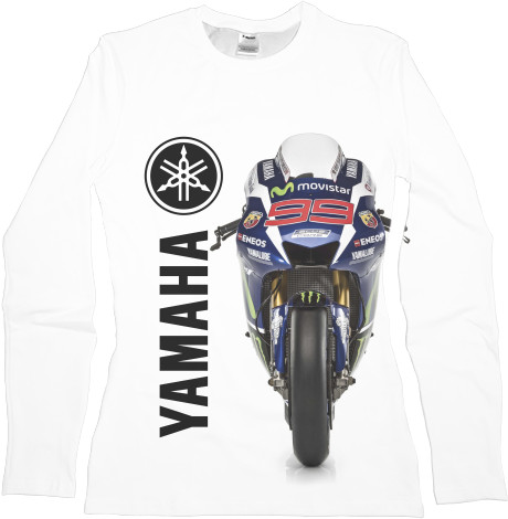 Футболка з Довгим Рукавом Жіноча 3D - YAMAHA (14) - Mfest