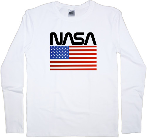 Men's Longsleeve Shirt - NASA [17] - Mfest