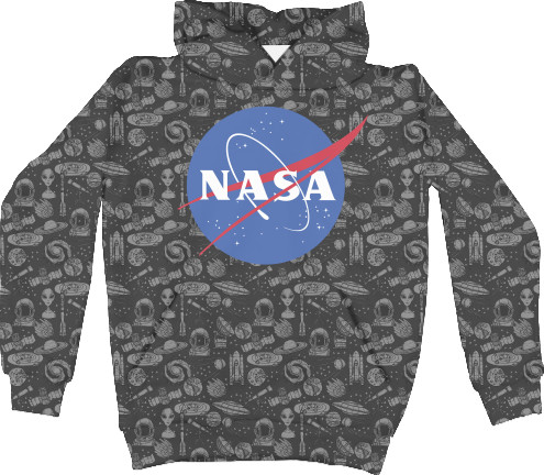 Kids' Hoodie 3D - NASA [13] - Mfest