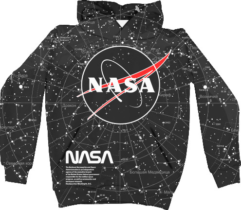 Kids' Hoodie 3D - NASA [3] - Mfest