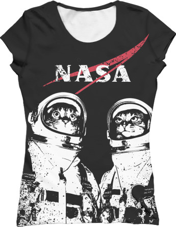 Women's T-Shirt 3D - NASA [5] - Mfest