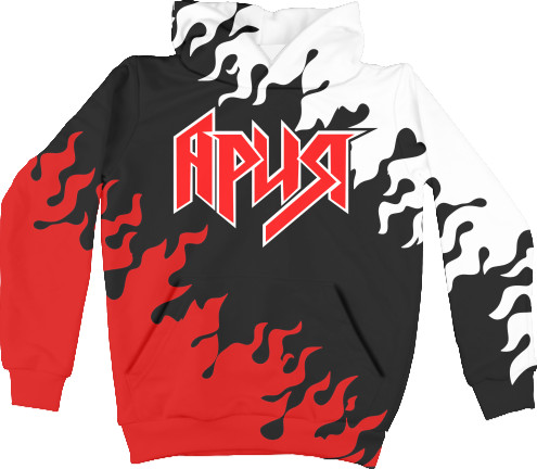 Unisex Hoodie 3D - АРИЯ 7 - Mfest