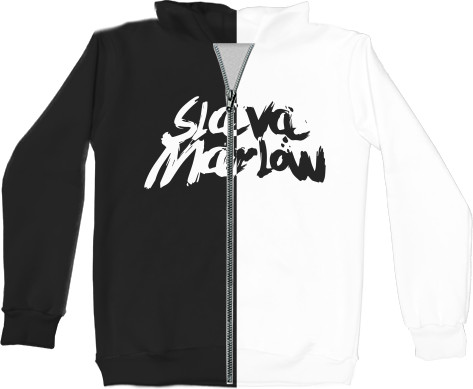 Unisex Zip-through Hoodie 3D - SLAVA MARLOW (9) - Mfest