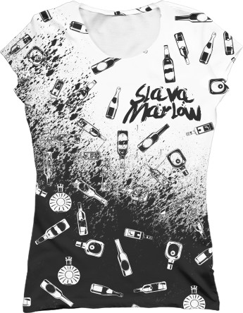 Women's T-Shirt 3D - SLAVA MARLOW (2) - Mfest