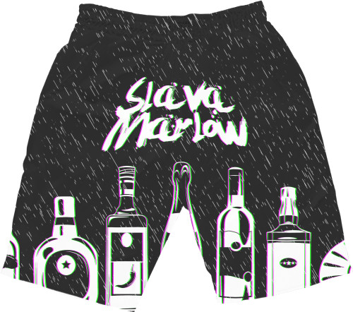 Men's Shorts 3D - SLAVA MARLOW (1) - Mfest