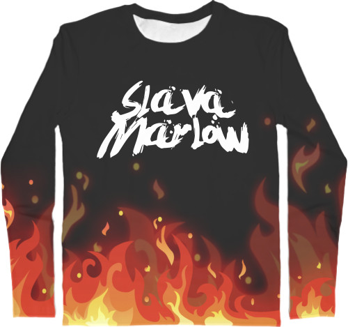 Men's Longsleeve Shirt 3D - SLAVA MARLOW (4) - Mfest