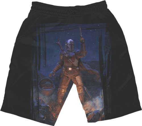 Men's Shorts 3D - The Mandalorian (1) - Mfest