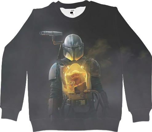 Women's Sweatshirt 3D - The Mandalorian (2) - Mfest