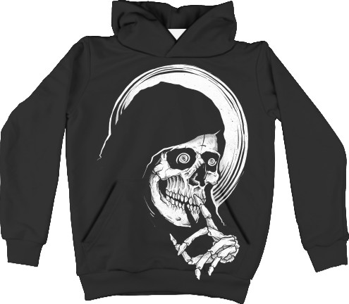 Kids' Hoodie 3D - ЧЕРЕП - Mfest