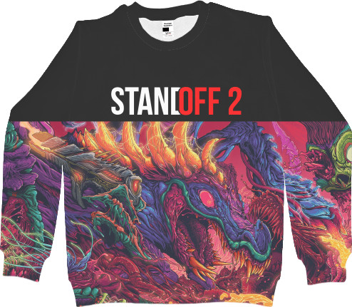 Women's Sweatshirt 3D - STANDOFF 2 [10] - Mfest