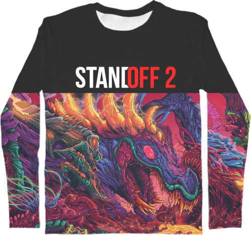 Men's Longsleeve Shirt 3D - STANDOFF 2 [10] - Mfest