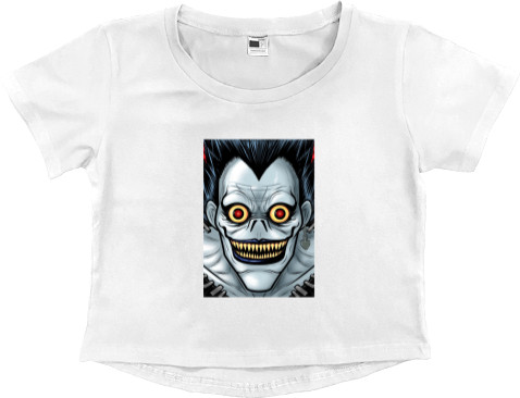 Women's Cropped Premium T-Shirt - DEATH NOTE (11) - Mfest