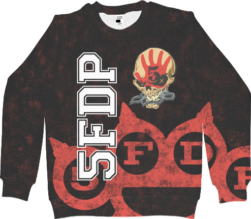 Kids' Sweatshirt 3D - Five Finger Death Punch (9) - Mfest