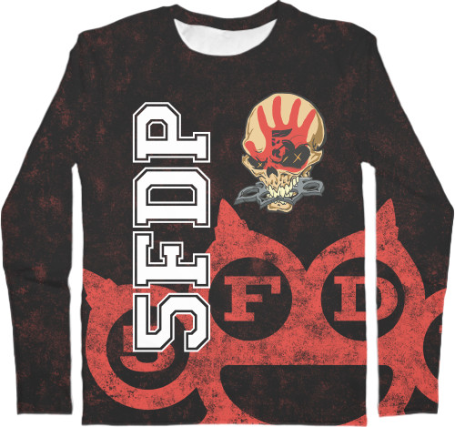 Men's Longsleeve Shirt 3D - Five Finger Death Punch (9) - Mfest