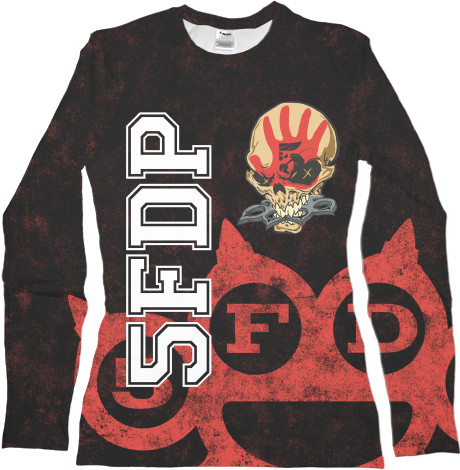 Women's Longsleeve Shirt 3D - Five Finger Death Punch (9) - Mfest