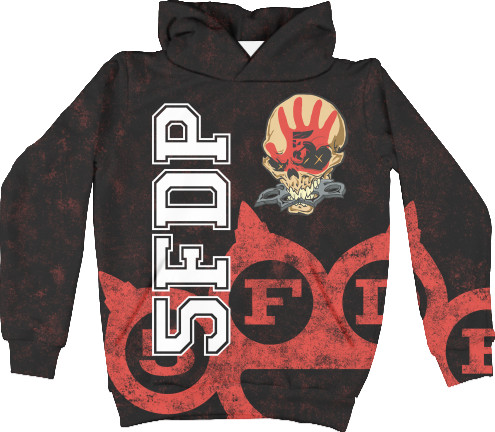 Unisex Hoodie 3D - Five Finger Death Punch (9) - Mfest