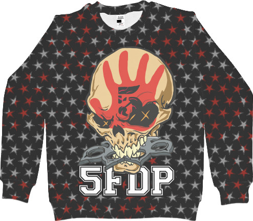 Men's Sweatshirt 3D - Five Finger Death Punch (10) - Mfest