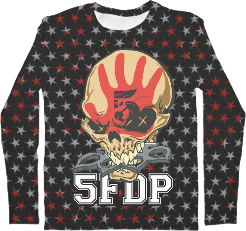 Men's Longsleeve Shirt 3D - Five Finger Death Punch (10) - Mfest