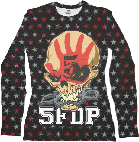 Women's Longsleeve Shirt 3D - Five Finger Death Punch (10) - Mfest