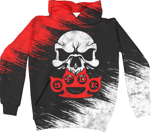 Kids' Hoodie 3D - Five Finger Death Punch (6) - Mfest