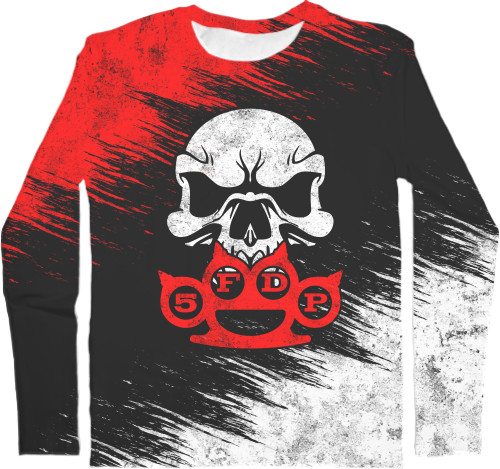 Men's Longsleeve Shirt 3D - Five Finger Death Punch (6) - Mfest