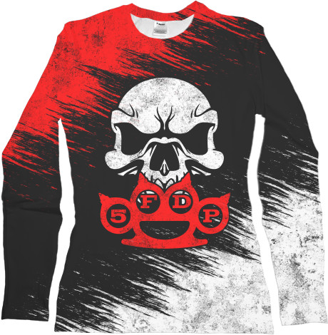 Women's Longsleeve Shirt 3D - Five Finger Death Punch (6) - Mfest