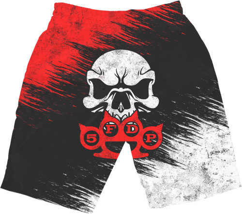 Men's Shorts 3D - Five Finger Death Punch (6) - Mfest