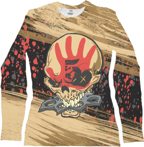 Women's Longsleeve Shirt 3D - Five Finger Death Punch (7) - Mfest