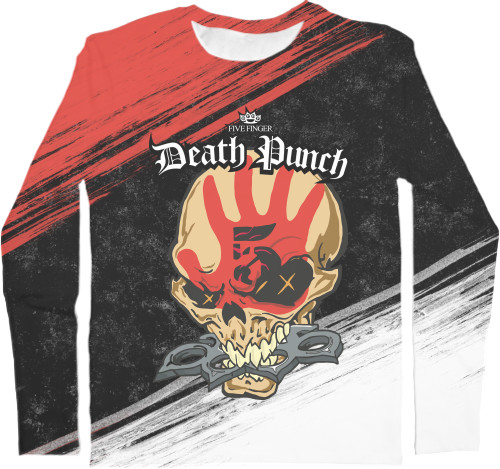 Men's Longsleeve Shirt 3D - Five Finger Death Punch (8) - Mfest