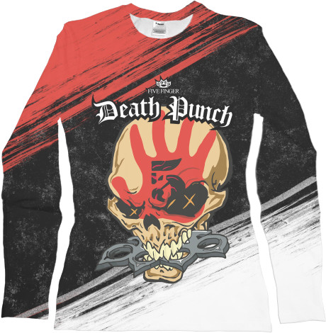 Women's Longsleeve Shirt 3D - Five Finger Death Punch (8) - Mfest