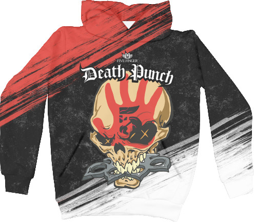 Unisex Hoodie 3D - Five Finger Death Punch (8) - Mfest