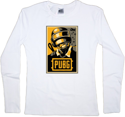 Women's Longsleeve Shirt - PUBG (25) - Mfest