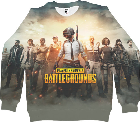 Men's Sweatshirt 3D - PUBG (22) - Mfest