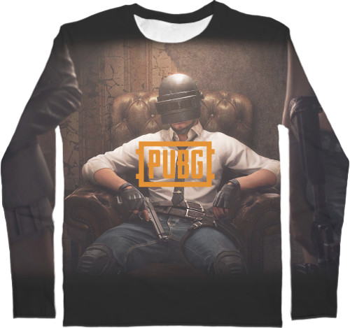 Men's Longsleeve Shirt 3D - PUBG (24) - Mfest