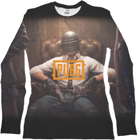 Women's Longsleeve Shirt 3D - PUBG (24) - Mfest