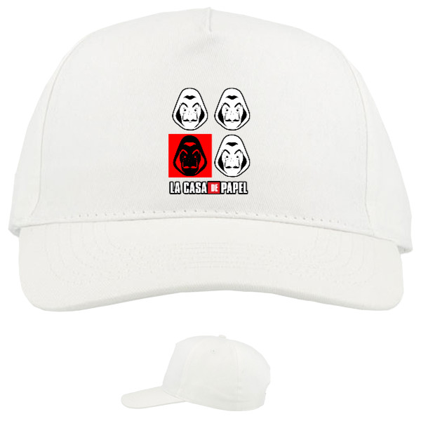 Baseball Caps - 5 panel - БУМАЖНЫЙ ДОМ [04] - Mfest