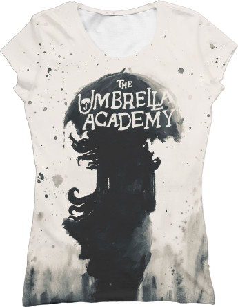 Women's T-Shirt 3D - UMBRELLA ACADEMY [6] - Mfest