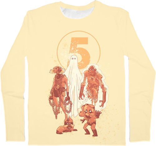 Kids' Longsleeve Shirt 3D - UMBRELLA ACADEMY [3] - Mfest