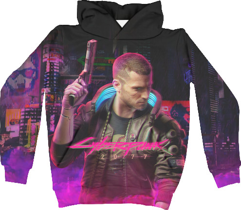 Unisex Hoodie 3D - CYBERPUNK 2077 (12) - Mfest