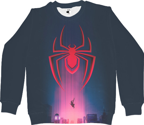 Men's Sweatshirt 3D - ЧЕЛОВЕК ПАУК (SPIDER-MAN) 5 - Mfest