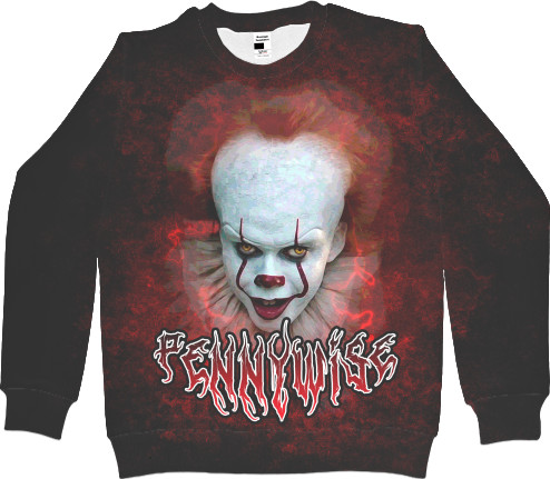 Men's Sweatshirt 3D - Pennywise (3) - Mfest