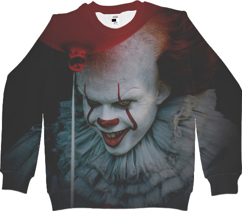 Men's Sweatshirt 3D - Pennywise (2) - Mfest