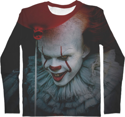 Kids' Longsleeve Shirt 3D - Pennywise (2) - Mfest