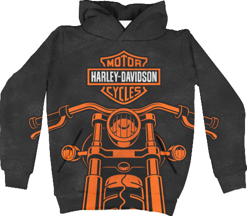 Худи 3D Детская - Harley-Davidson [3] - Mfest